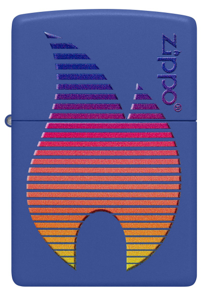 Зажигалка ZIPPO Classic с покрытием Royal Blue Matte 48996