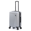 Чемодан TORBER Lama T1919M-Silver