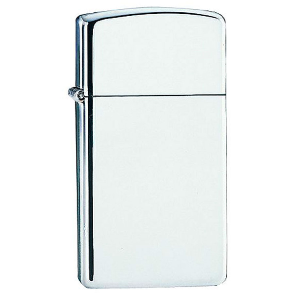 Зажигалка Zippo Ligher Polished Chrome Slim