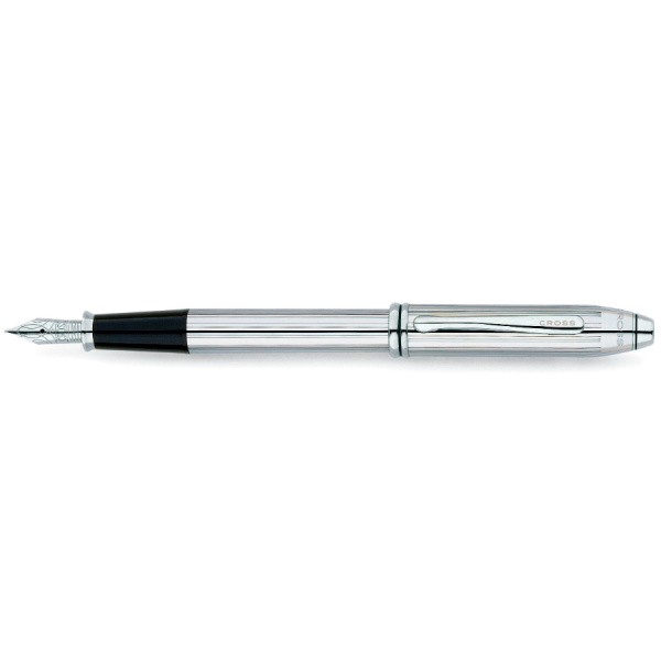Ручка перьевая Cross TOWNSEND-LUSTROUS CHROME
