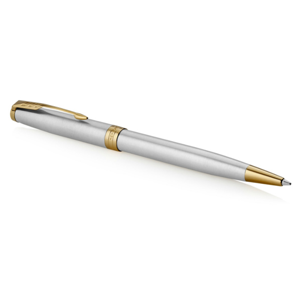 Ручка Parker Sonnet Сore - Stainless Steel GT, шариковая ручка, M