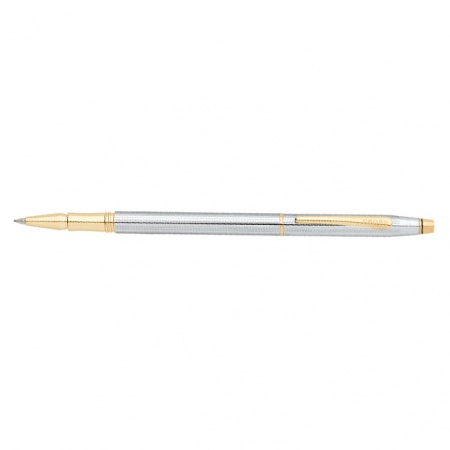 Ручка роллер Cross Classic Century Medalist Chrome 23Ct Gold Plated