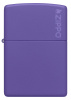 Зажигалка ZIPPO Classic с покрытием Purple Matte 237ZL