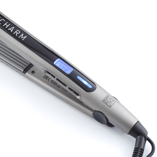 Щипцы-гофре для волос DEWAL BEAUTY Dark Charm HI2070W