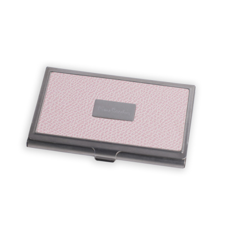 Визитница Pierre Cardin. Корпус - металл PC1139pink