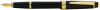 Перьевая ручка Cross Bailey Light Polished Black Resin and Gold Tone AT0746-9FF