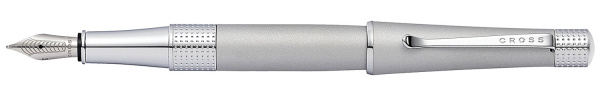 Перьевая ручка Cross Beverly. Цвет - серебристый матовый AT0496-10MS