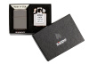 Подарочный набор ZIPPO: зажигалка Black Ice® и вставной блок для зажигалок для трубок 29789