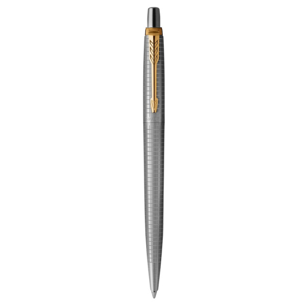 Ручка шариковая Parker "Jotter 70th Stainless Steel GT" синяя