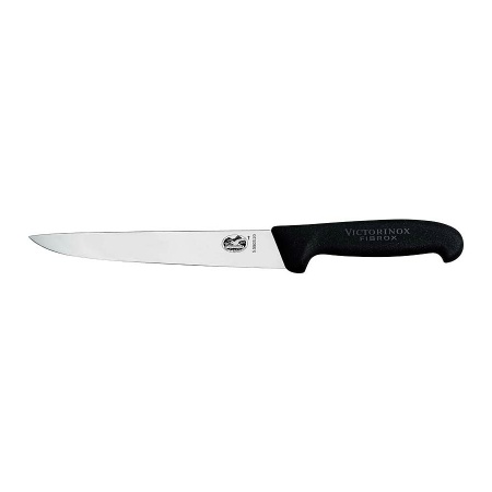 Нож Victorinox обвалочный, лезвие 20 см, черный