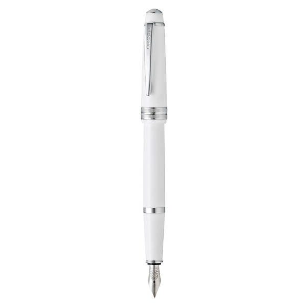 Перьевая ручка Cross Bailey Light - White Chrome