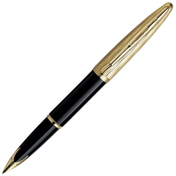 Ручка перьевая Waterman CARENE ESSENTIAL BLACK GT