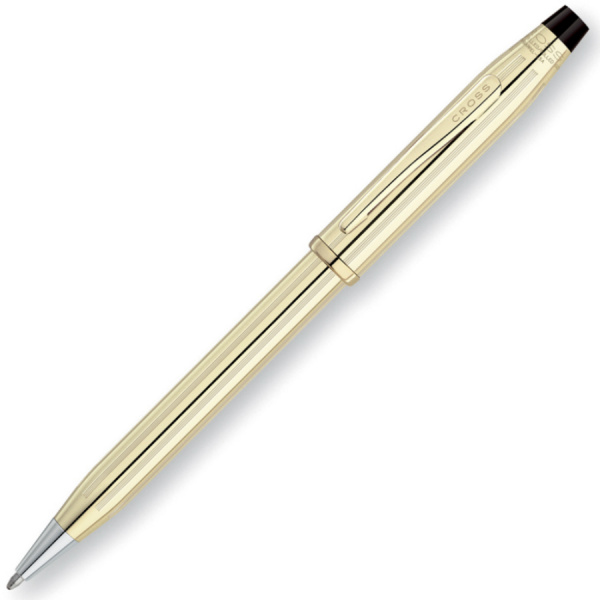 Ручка шариковая Cross CENTURY II-10 KARAT ROLLED GOLD
