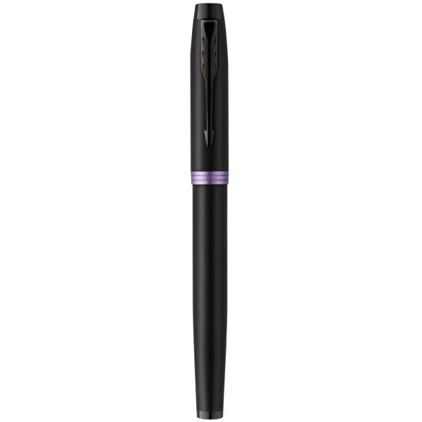 Перьевая ручка Parker IM Vibrant Rings F315 Amethyst Purple PVD, M