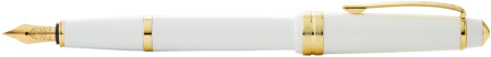 Перьевая ручка Cross Bailey Light Polished White Resin and Gold Tone AT0746-10FF