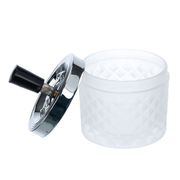 Пепельница S.Quire круглая BK916H-White