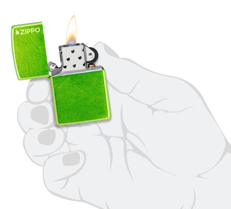 Зажигалка ZIPPO Logo с покрытием Lurid™ 24513ZL