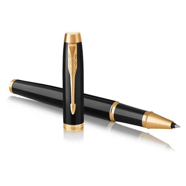 Ручка-роллер Parker IM Core Black Lacquer GT
