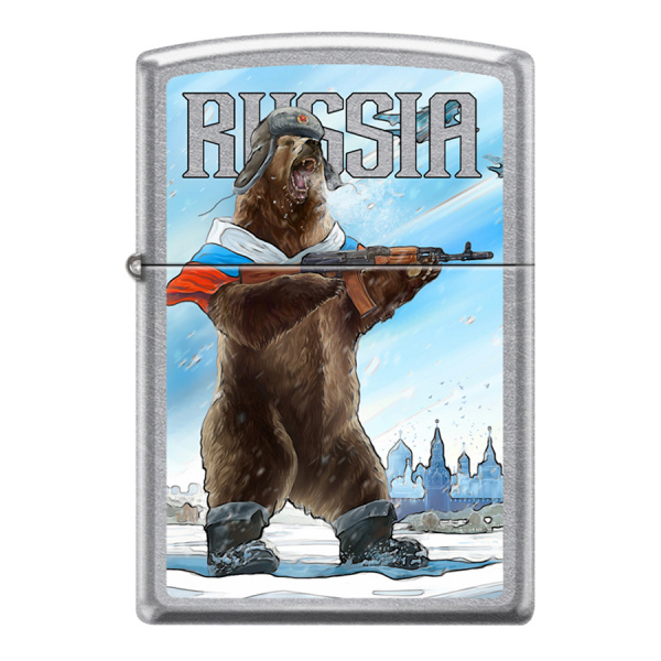 Зажигалка Zippo Русский медведь