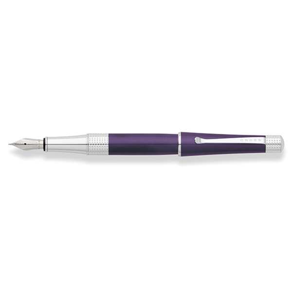 Ручка перьевая Cross Beverly Purple/Chrome