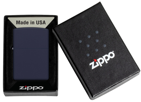 Зажигалка ZIPPO Classic с покрытием Navy Matte 239