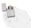 Зажигалка ZIPPO Venetian® с покрытием High Polish Chrome 352