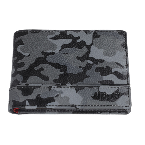 Портмоне Zippo, серо-чёрный камуфляж