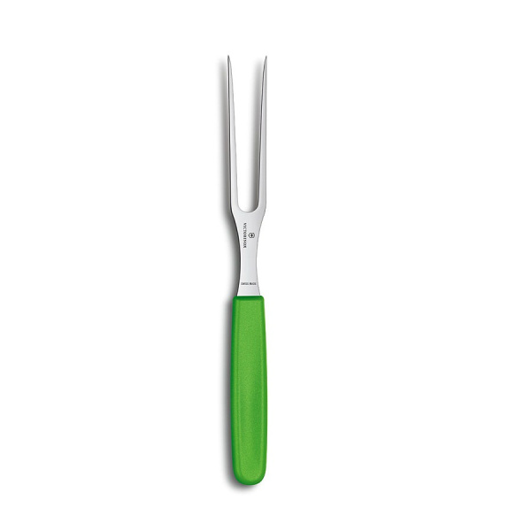 Вилка Victorinox кулинарная, 15 см, зеленая