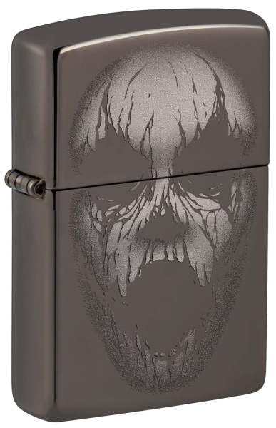 Зажигалка ZIPPO Screaming Monster с покрытием Black Ice® 49799