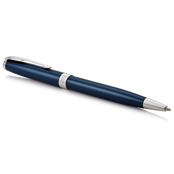 Ручка шариковая Parker Sonnet Subtle Blue Lacquer CT