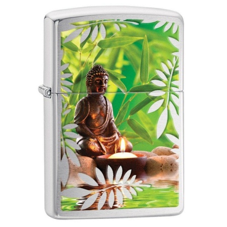 Зажигалка Zippo Classic Brushed Chrome