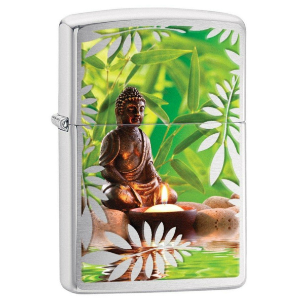 Зажигалка Zippo Classic Brushed Chrome