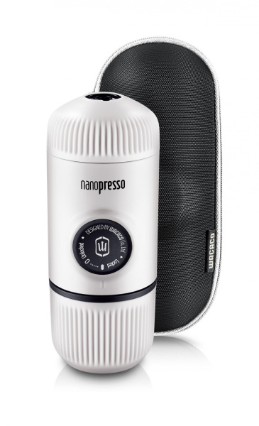 Портативная эспрессо машина Nanopresso Chill White + Case