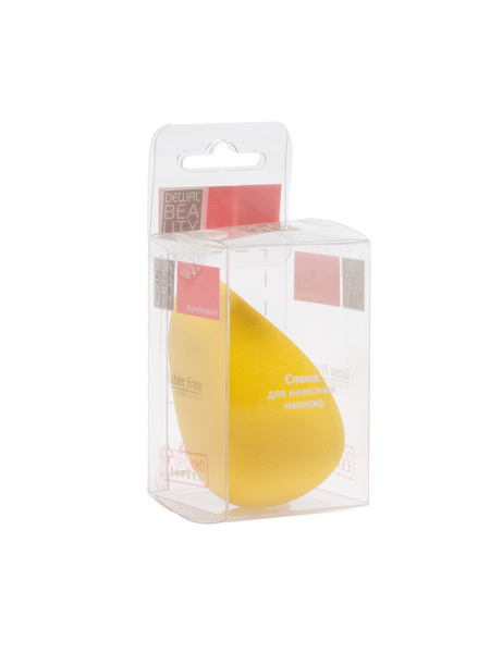 Спонж Dewal Beauty для нанесения макияжа (манго) NBT-103