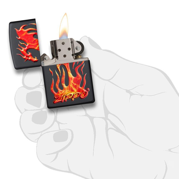 Зажигалка Zippo Flaming Dragon Design