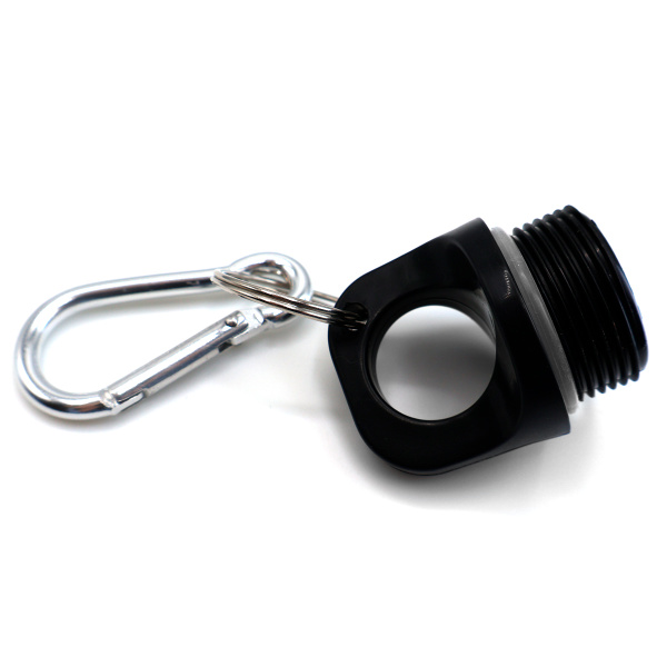 Бутылка пластиковая для воды Clipster, чёрный