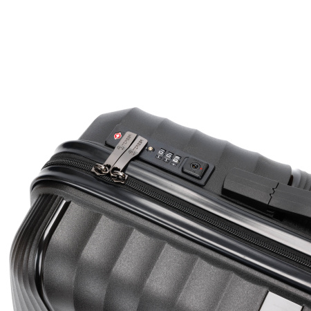 Чемодан TORBER Nevo T2207S-Black