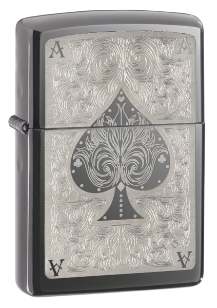 Зажигалка ZIPPO Classic с покрытием Black Ice ® 28323