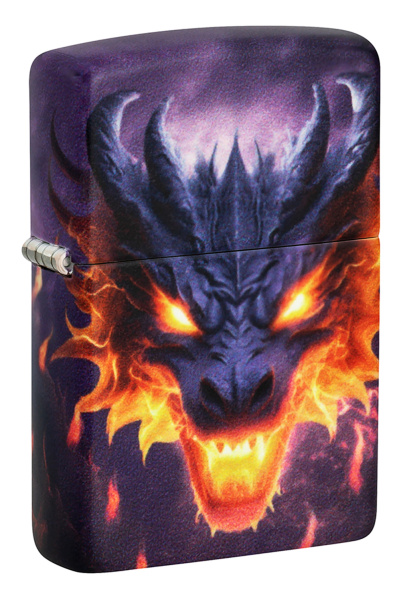 Зажигалка ZIPPO Glowing Dragon с покрытием Glow In The Dark Green 46251