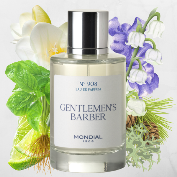 Парфюмерная вода MONDIAL «№908» серии «Барбер для джентльменов» | №908 Gentlemen's Barber Eau de Parfum EP-908-100