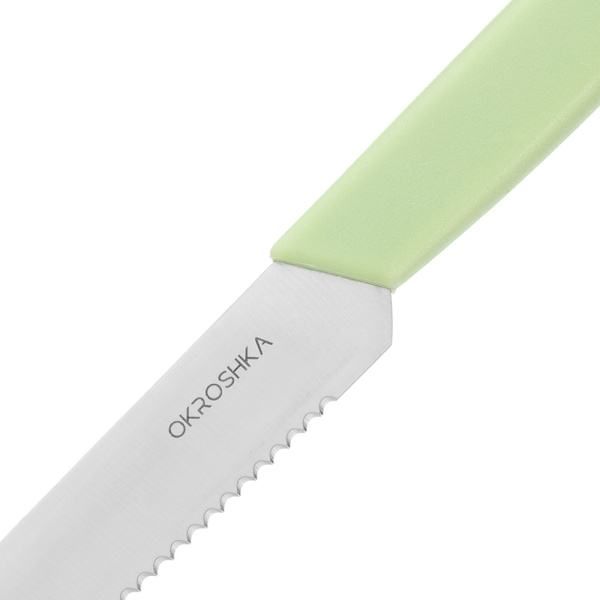 Нож для стейка OKROSHKA САЛАТ OK225P-GN-STS