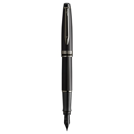 Перьевая ручка Waterman Expert DeLuxe - Metallic Black RT