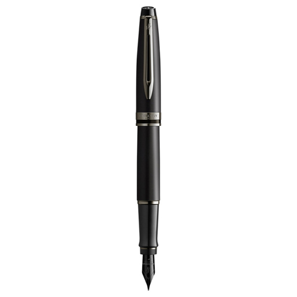 Перьевая ручка Waterman Expert DeLuxe - Metallic Black RT