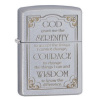Зажигалка Zippo Serenity Prayer