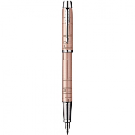 Ручка перьевая Parker I.M. Premium F222, Metallic Pink CT (перо F)