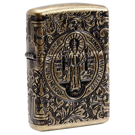 Зажигалка Zippo St. Benedict Design