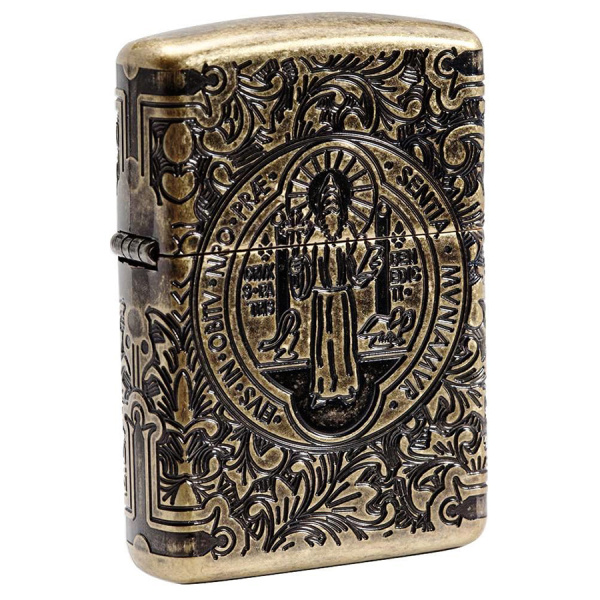 Зажигалка Zippo St. Benedict Design
