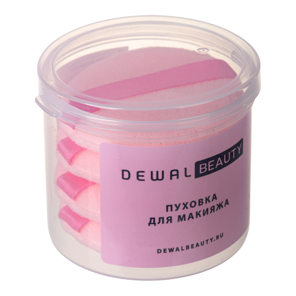 Пуховка Dewal Beauty для макияжа SS-1272