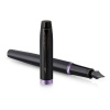 Перьевая ручка Parker IM Vibrant Rings F315 Amethyst Purple PVD, M