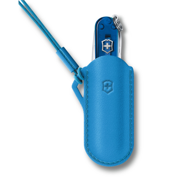 Чехол "Summer Rain" для ножей Classic Colors 58 мм VICTORINOX Голубой